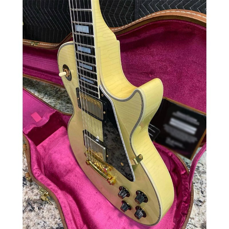 Ginbest Custom Shop Randy Rhoads '74 Les Paul Custom (Aged) Finish