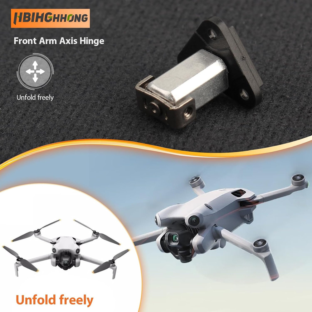 Front Arm Axis Replacement for DJI Mini 4 Pro/Mini 3 Front Arm Hinges Arm Shaft