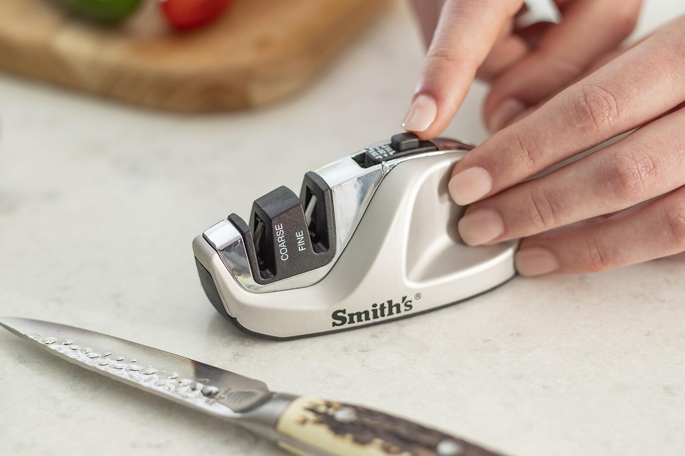 New Smith's Sharpeners EdgeGrip Adjustable Sharpener 51023