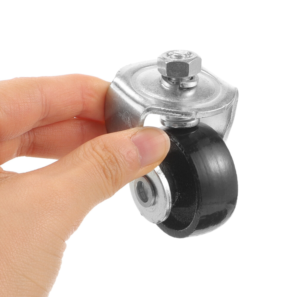 Steel Garage Floor Jack Caster Wheels 2 Ton Replacement Horizontal Casters