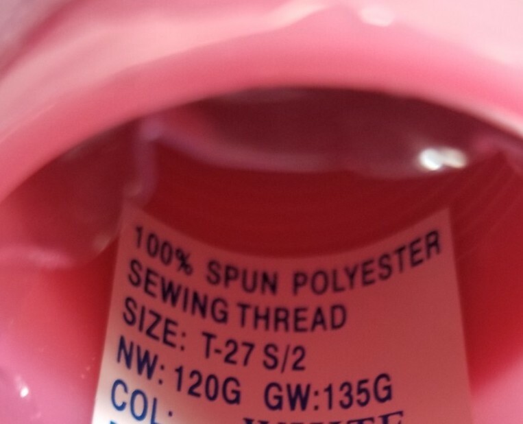 50 Spools WHITE Multi Purpose Serger Sewing Threads T27 Quality 6000 YDS / Cone