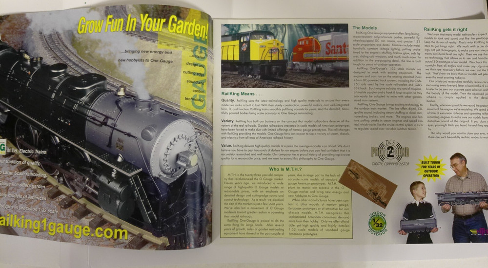 Rail King One-Gauge Trains 2003 Catalog