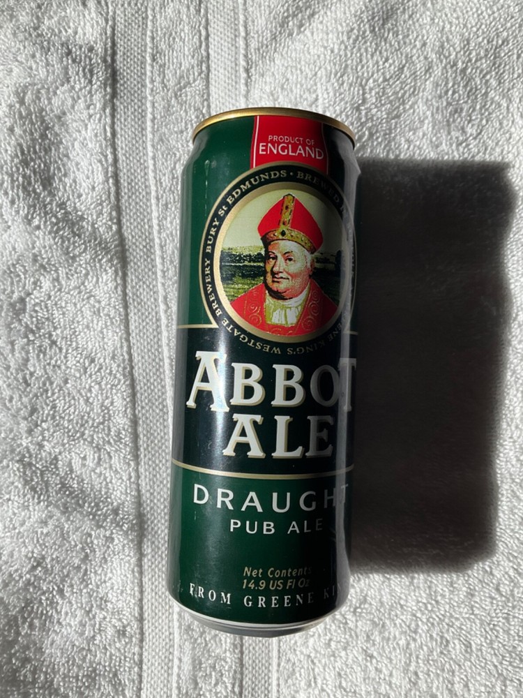 RARE ABBOT ALE ENGLAND BEER CAN