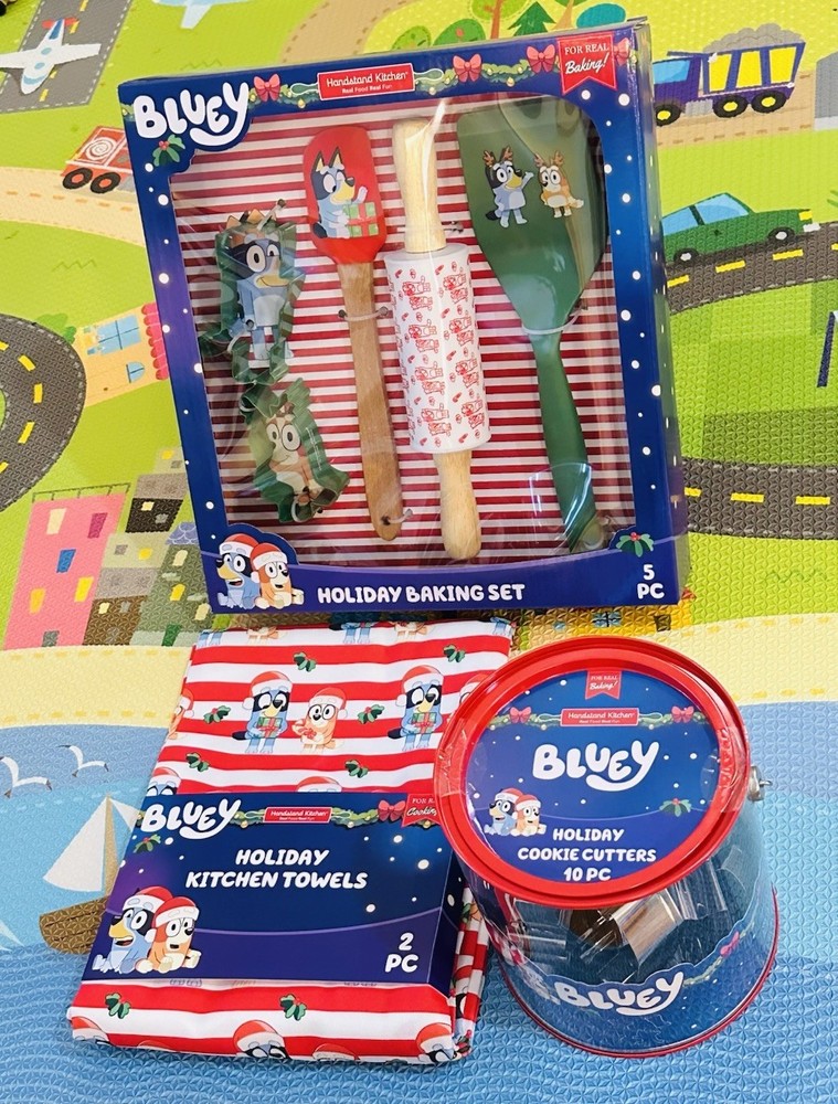 Bluey Holiday Baking Set New
