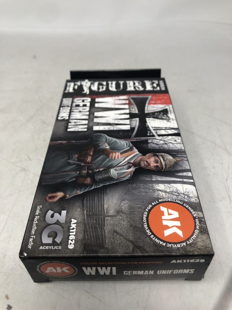AK Interactive WWI German Uniforms Acrylic Paint Set 3G (AK11629)