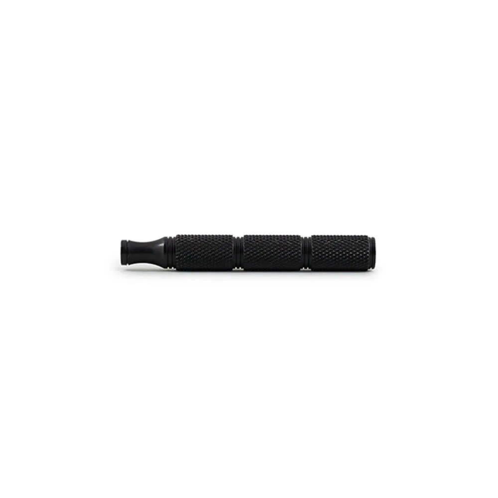 (HANDLE ONLY) RazoRock Super Knurl CNC Handle - BLACK Cerakote Aluminum