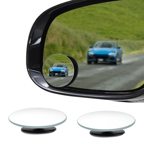 Blind Spot Mirror, Side Mirror Blindspot, Frameless Car Blindspot 2PCS Circle