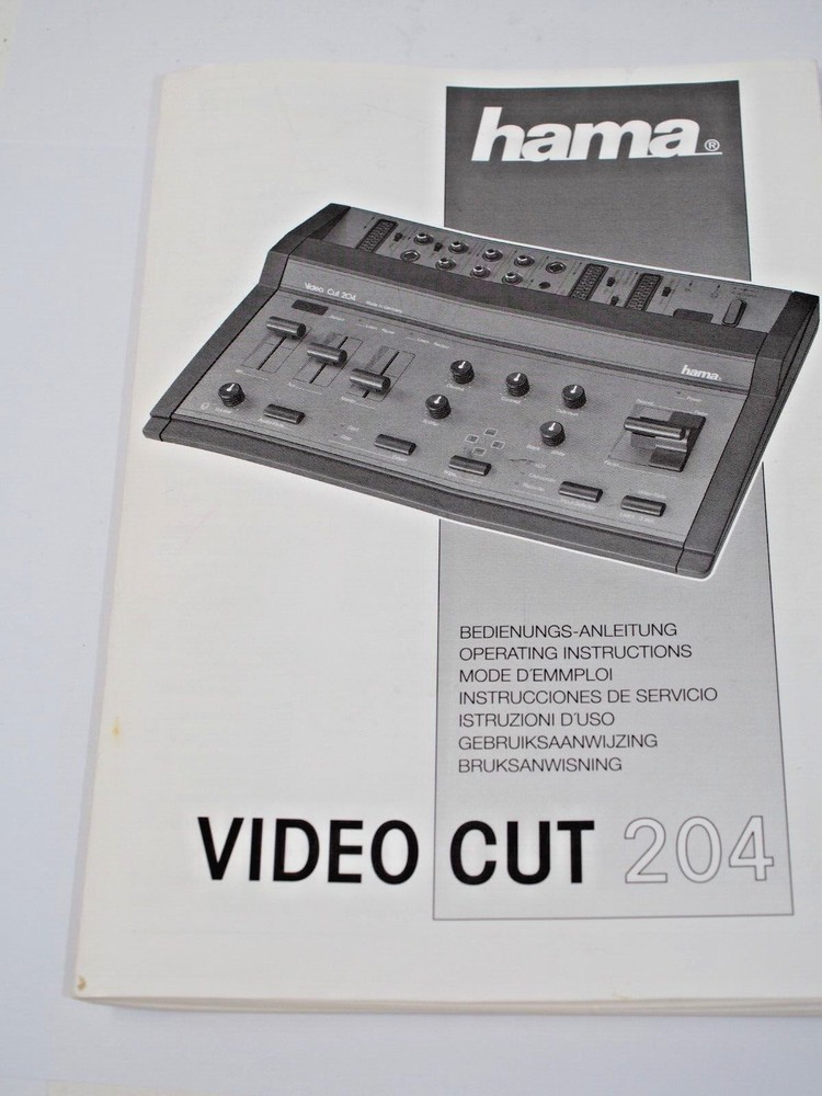 Hama Video Cut 204 Editing Suite