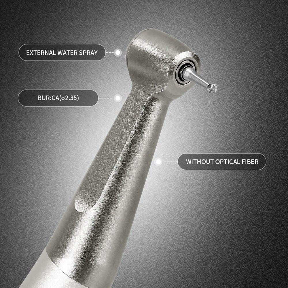 5X Dental Slow Low Speed Handpiece Contra Angle Push Button AZDENT