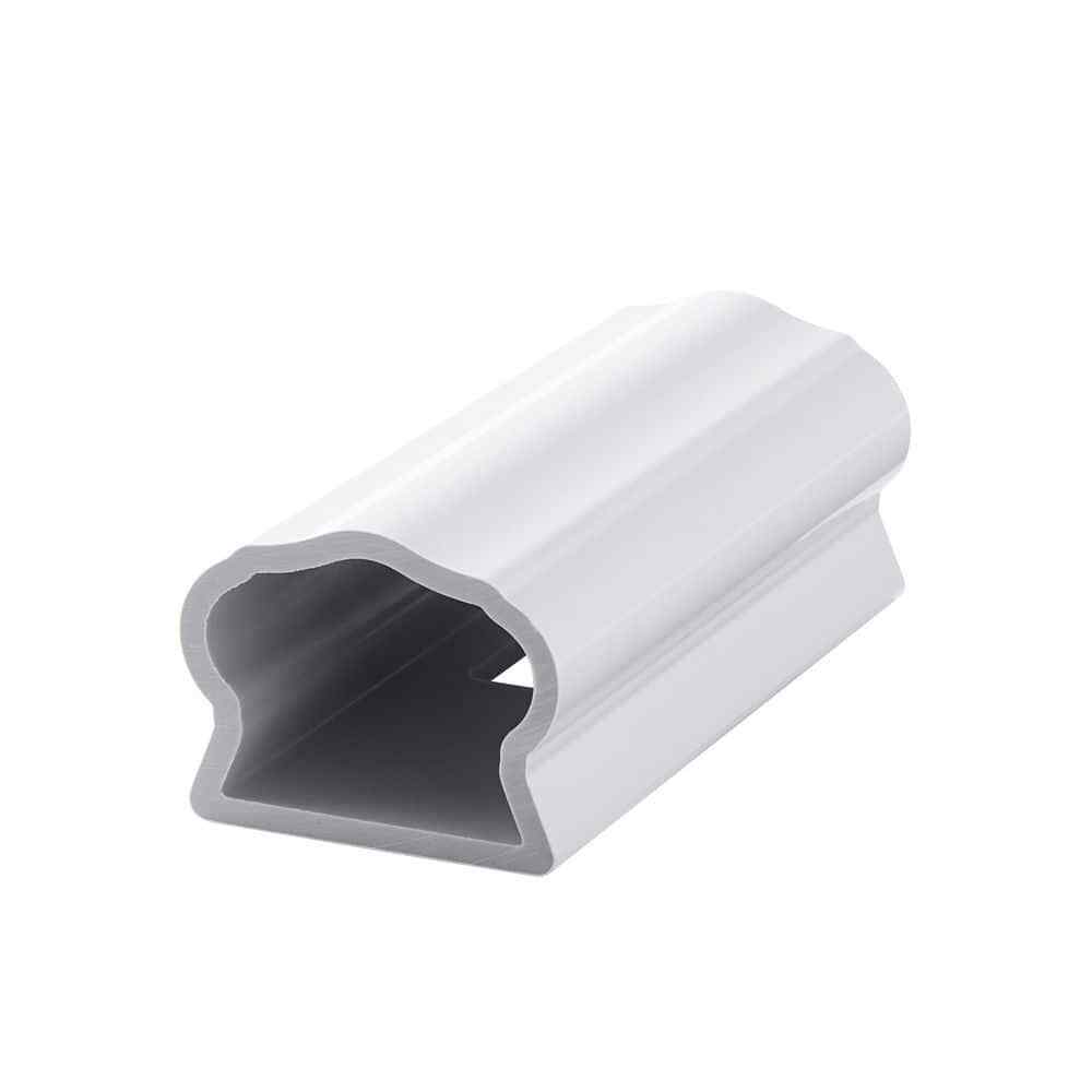 70" White Composite Deck Railing Kit – Durable Outdoor Handrail System