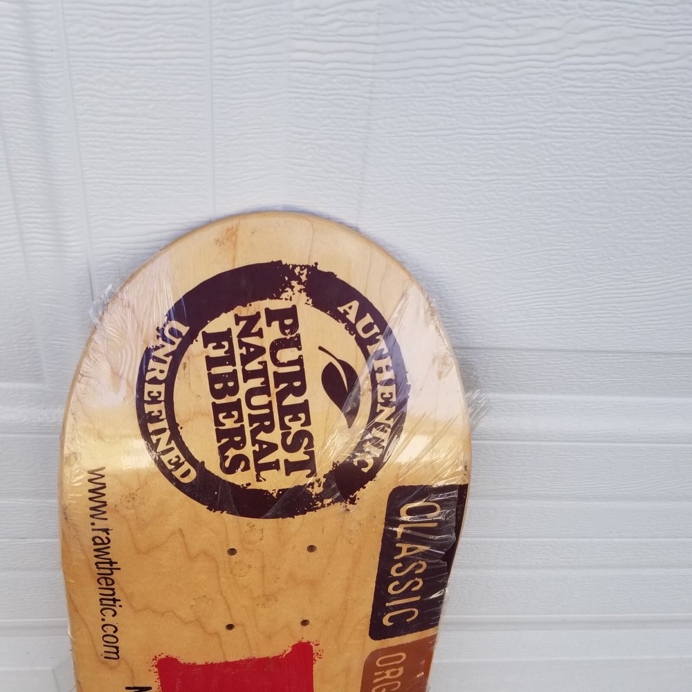 Raw Rolling Papers Skateboard Deck Still in the Plastic NEW