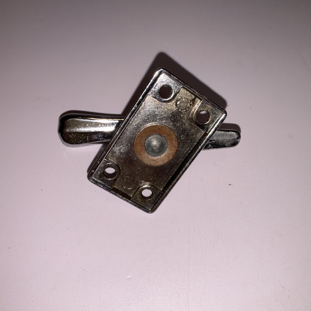 Vintage Chrome Double-End Turn Latch Handle
