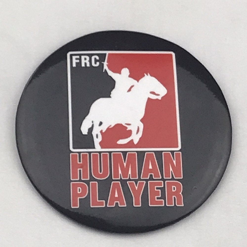 FRC Human Player Pin Button Pinback