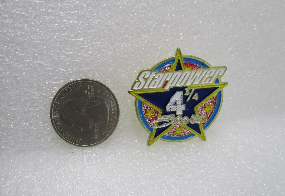 Starpower Dance 4 3/4 Stars Pin