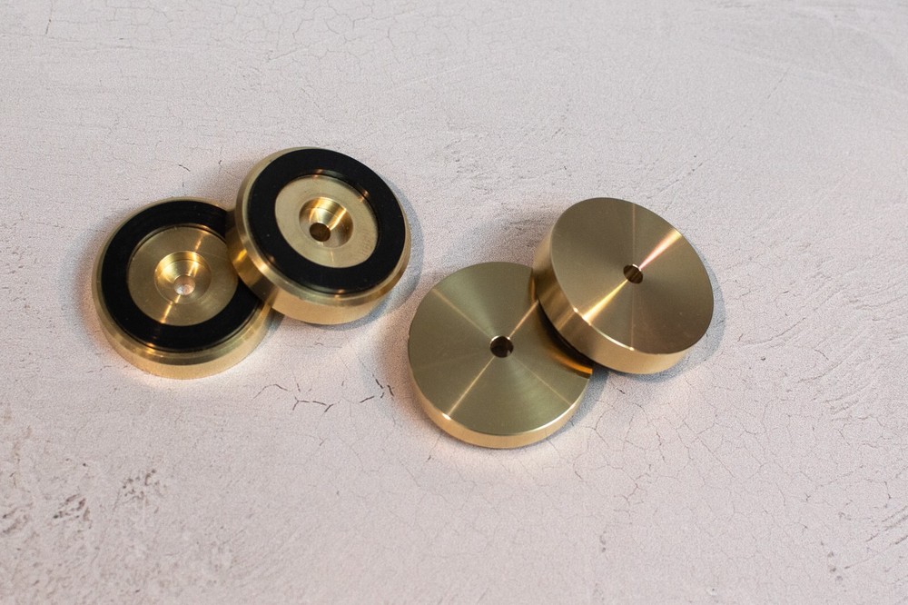 Brass Cutting Board Feet - 1.5"