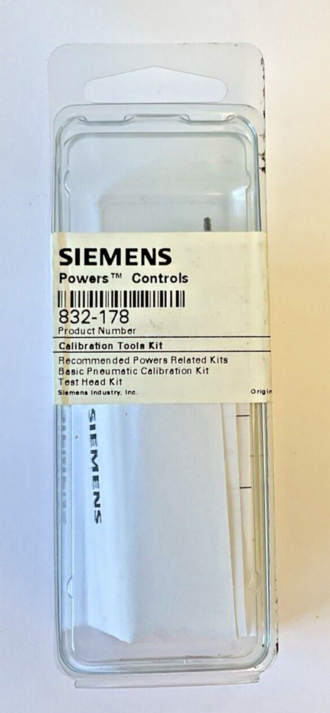 SIEMENS 832-178 CALIBRATION TOOLS KIT