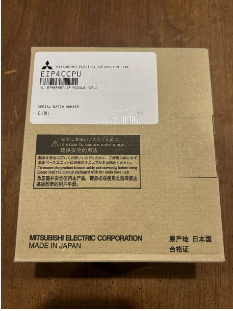 NEW Mitsubishi Electric iQ Ethernet/IP Module (CPU) EIP4CCPU