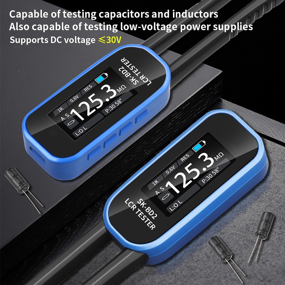 Digital Tweezers Meter With 7 Waveforms Output For Component Testing