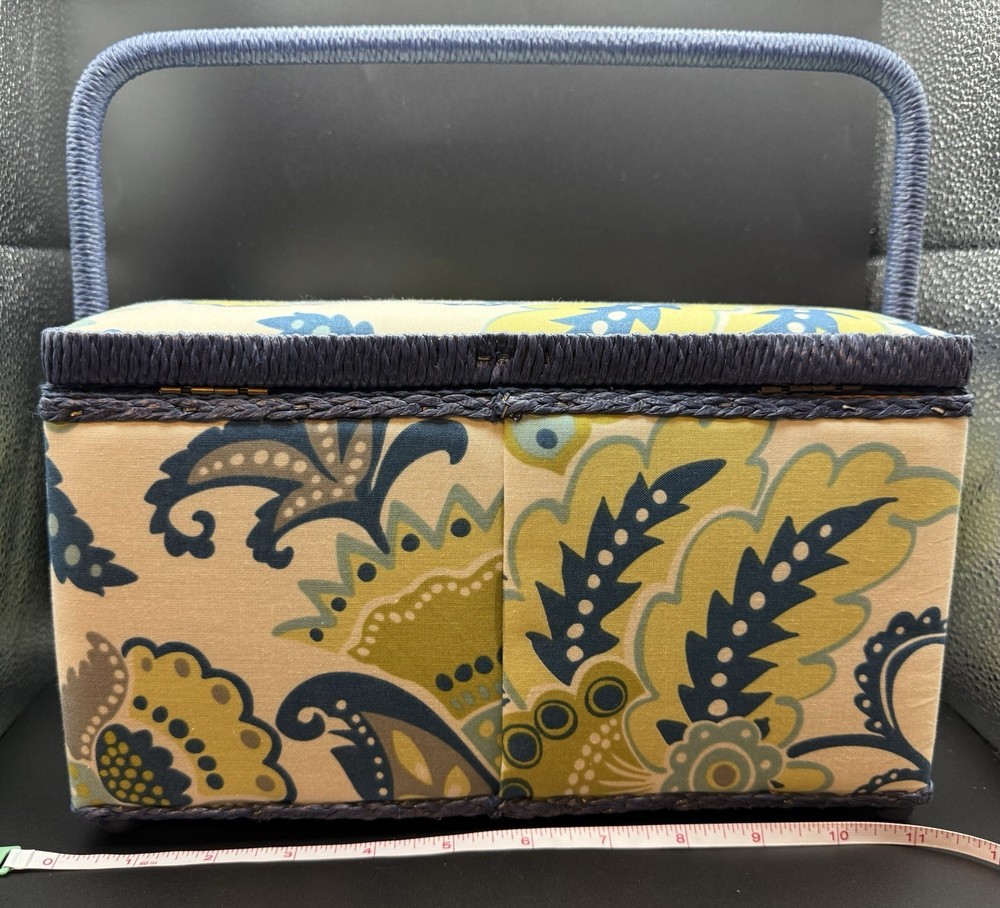 Singer Or Dritz Sewing Basket No Plastic Tray