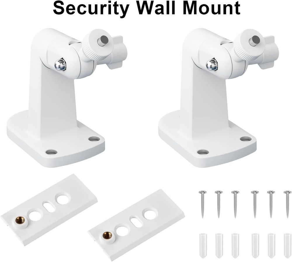 2 Pack Adjustable Wall Mount for Ring Spotlight Cam Battery/Cam JZ8839