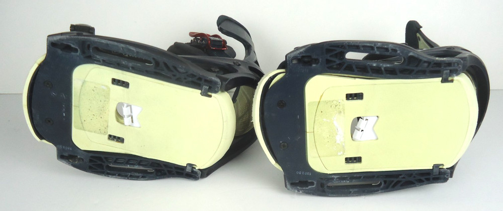 Burton Malavita Snowboard Bindings - Large Size - WITH DAMAGE - READ DESCRIPTION