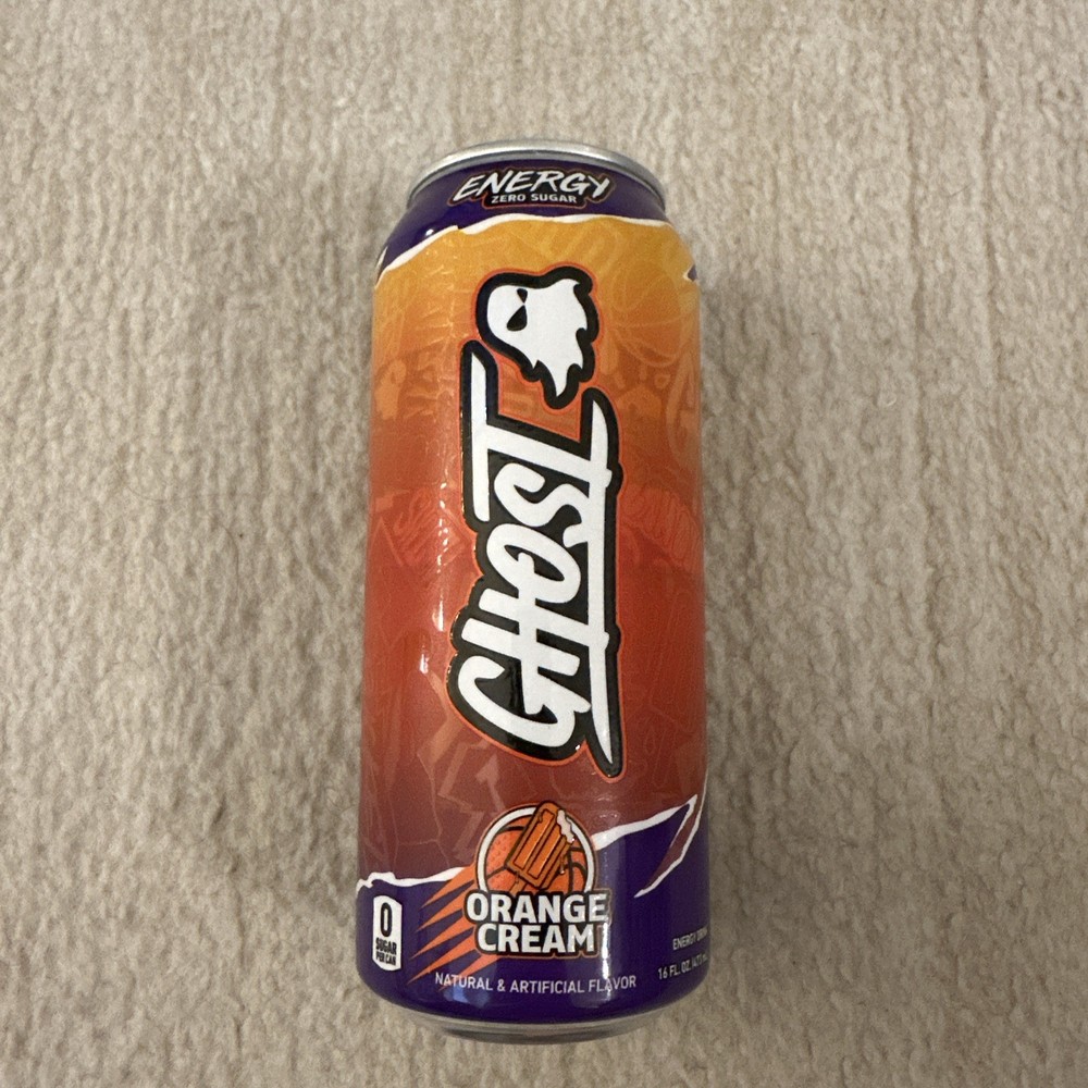 Ghost Energy Phoenix Suns Orange Cream Brand New Textured Can