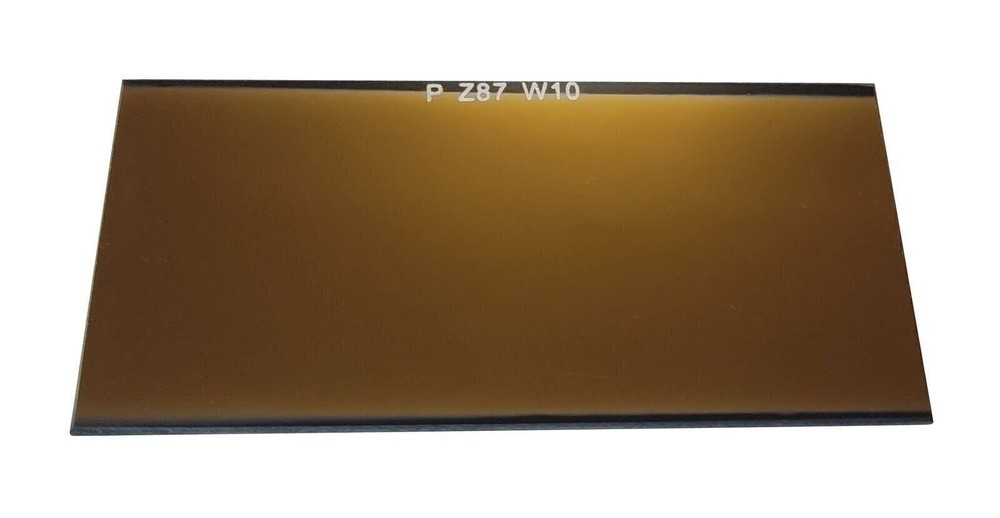 Best Welds Hardened Glass Gold Replacement Welding Lens – Advanced Passive...
