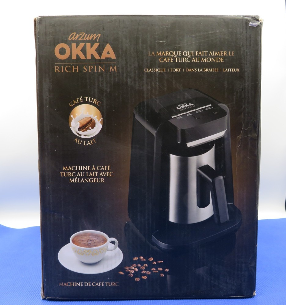 Arzum Okka Rich Spin M Turkish Coffee Maker Machine,