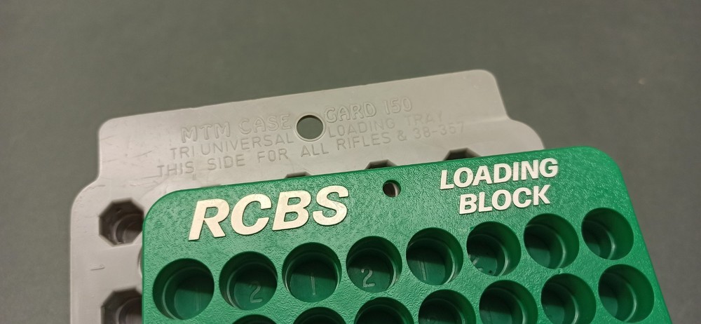 MTM Case Gard 150 TRI Universal Loading Tray RCBS Case Loading Block Pistol