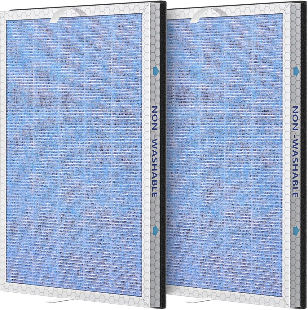 2 PACK MSA3/MSA3S True HEPA Replacement Filter Compatible with Membrane