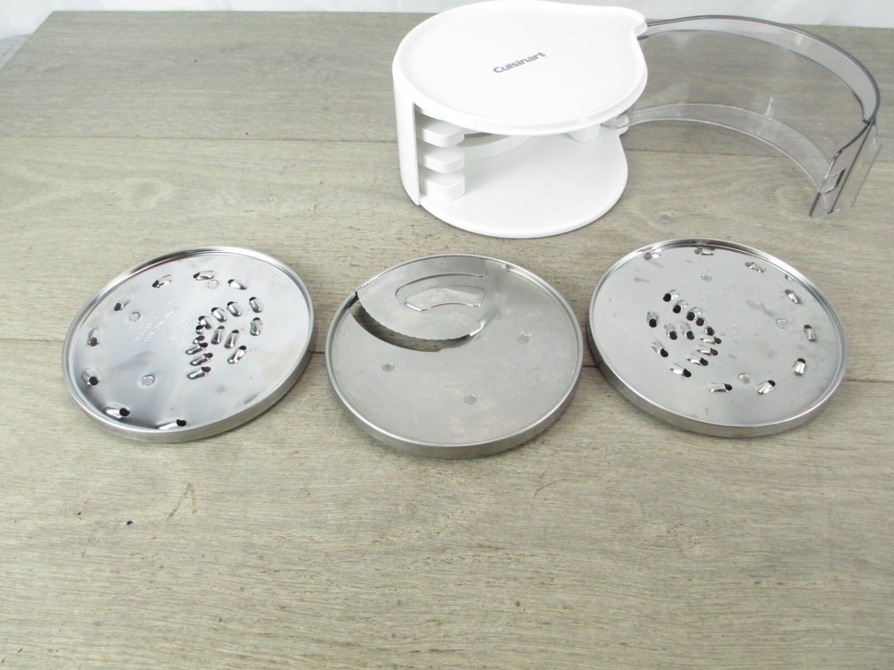 Cuisinart Food Processor DLC-DH DLC-DHC Blade Disc Storage + 3 Blades