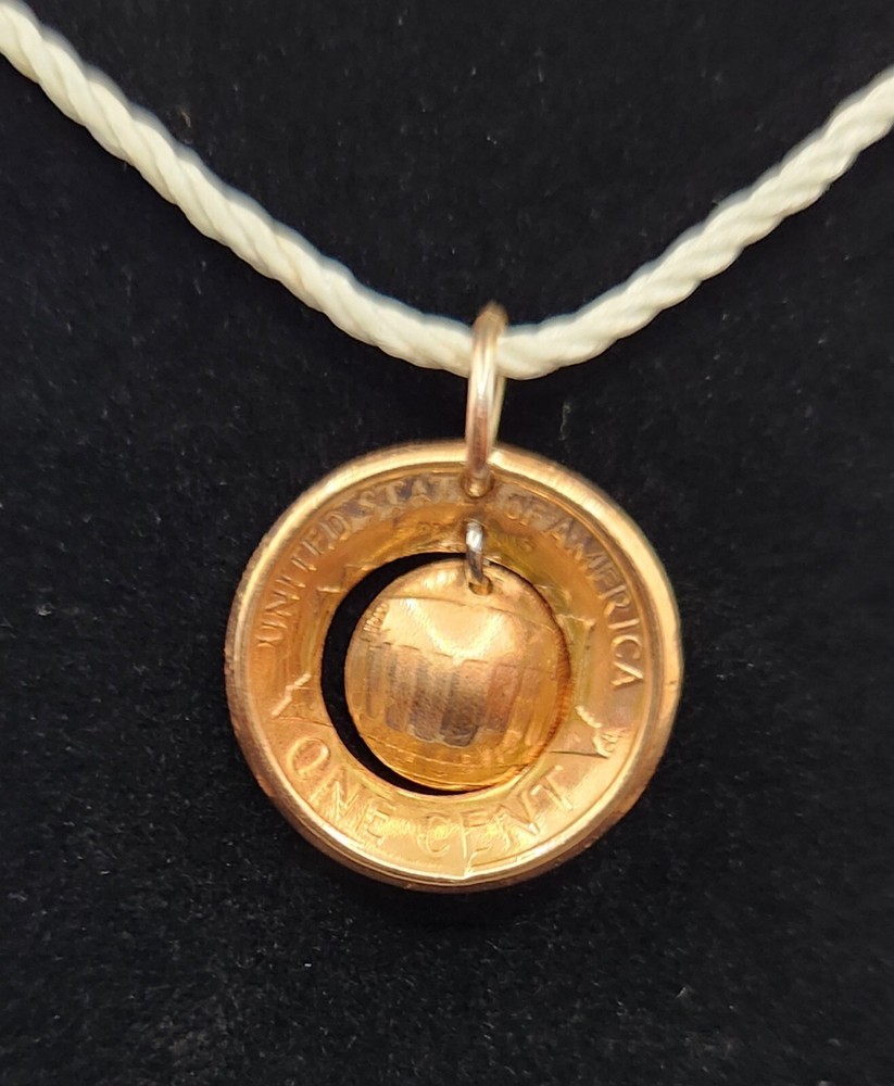 US Penny Coin Pendant Very Beautiful