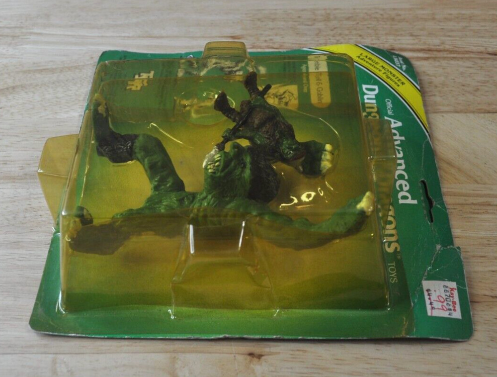 Advanced Dungeons & Dragons Terrible Troll & Goblin Figures-TSR