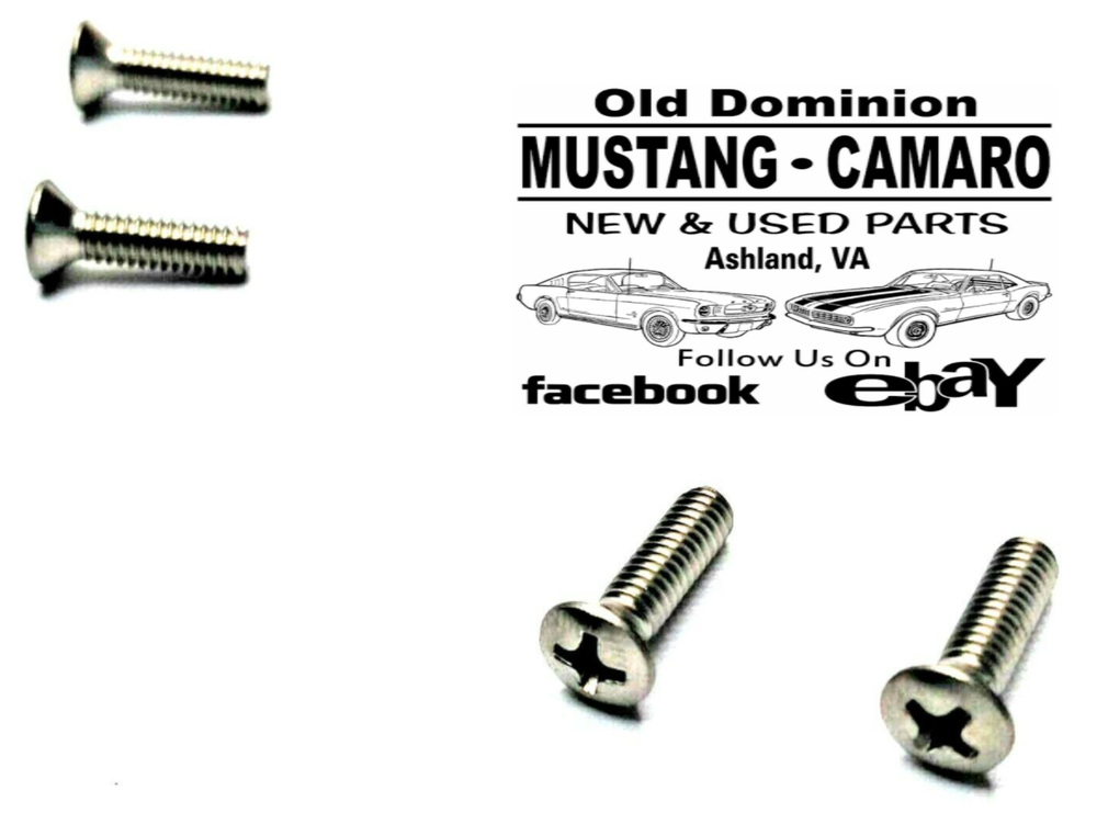 1968-1973 Mustang Door Handle & Window Crank Screws
