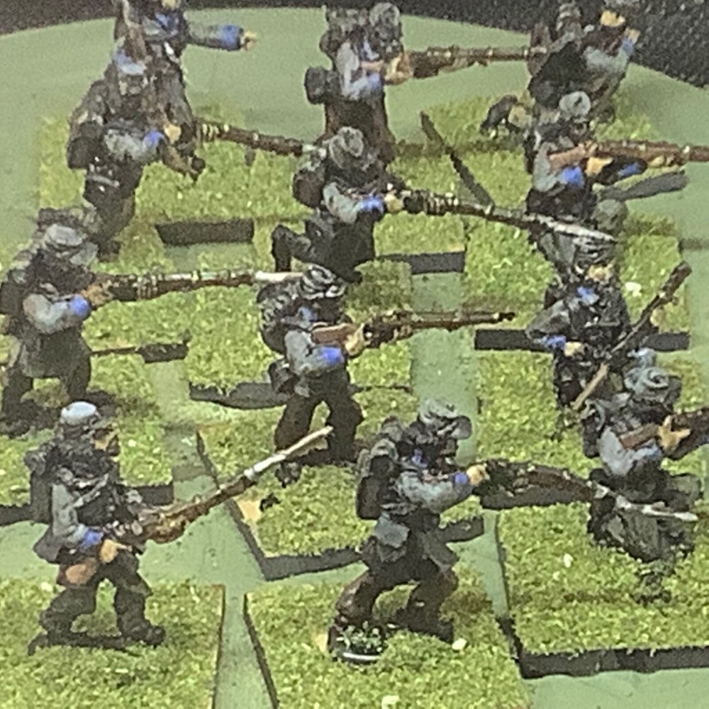 25mm Handpainted Confedrate Infantry (16)