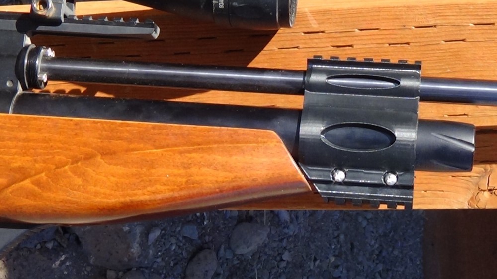 Bipod mount for AEA Challenger Standard rifles