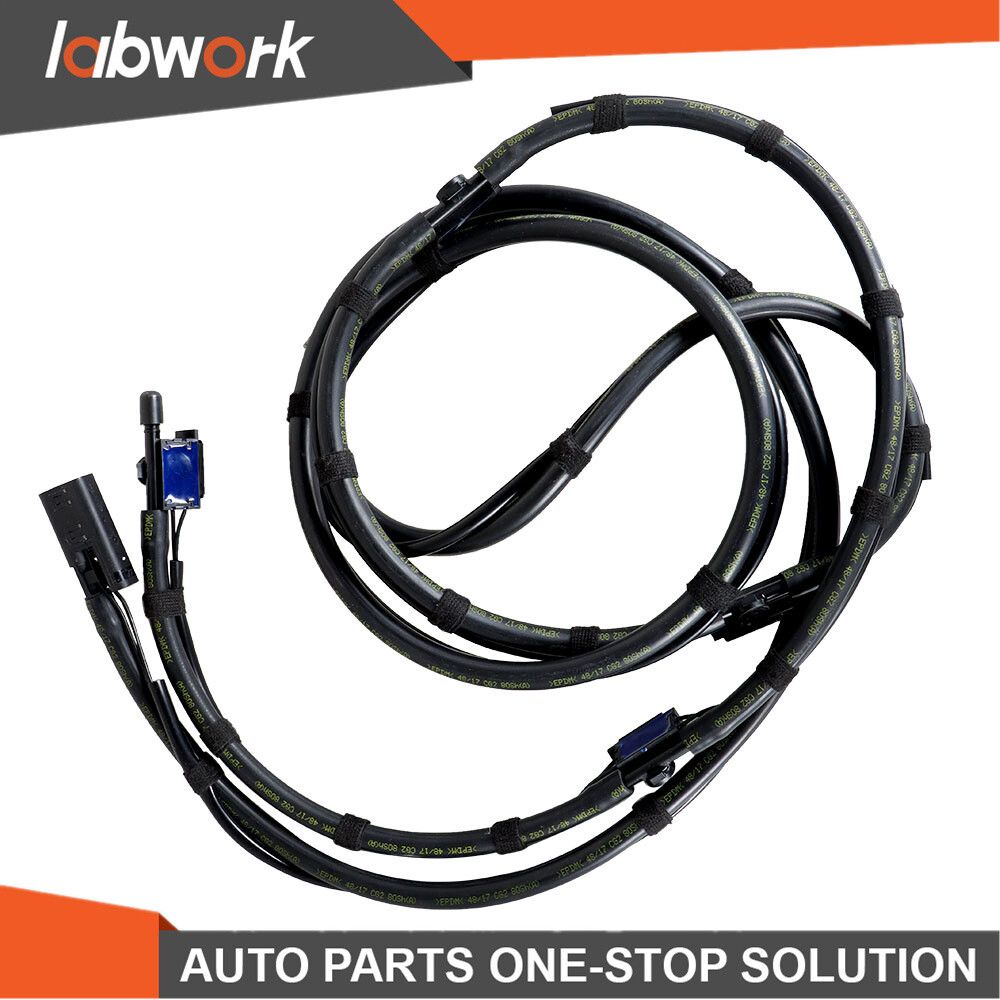 Labwork Front Windshield Washer Hose W/ Heated For Mercedes-Benz 2007-2014 Black