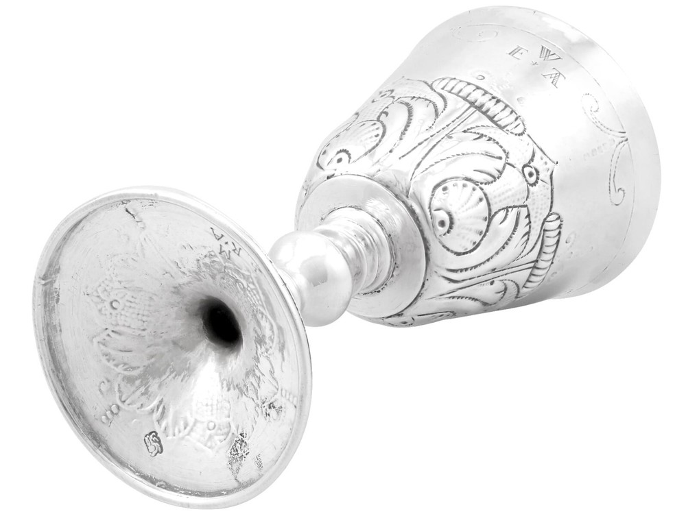 Sterling Silver Goblet Antique Charles I 1630