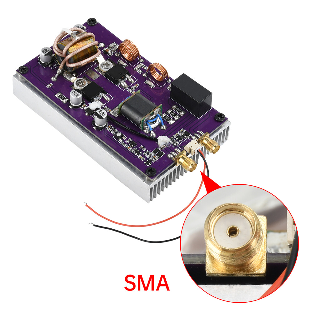 20W Portable Shortwave Power Amplifier Module with Transceiver + Low-Pass Filter