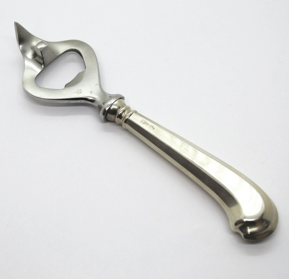 Silver Can Opener - Raw Silver San Marco Style
