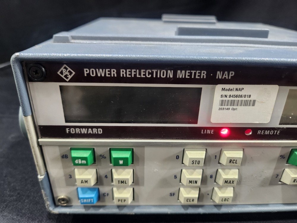 R&S NAP : Power Reflection Meter AS-IS (018)