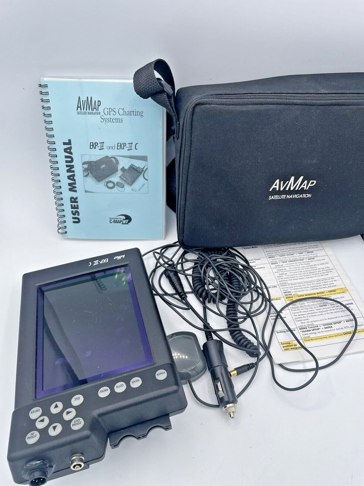AvMap EKP III C Unit and accessories only NO C-MAPS