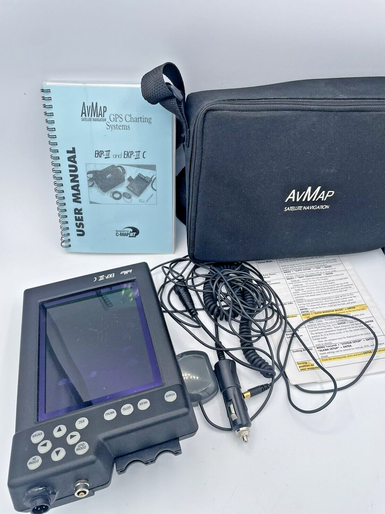 AvMap EKP III C Unit and accessories only NO C-MAPS