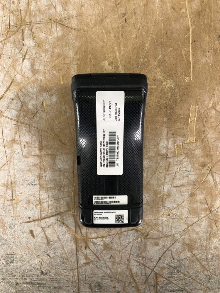 INGENICO MOVE 5000 HANDHELD CREDIT CARD TERMINAL