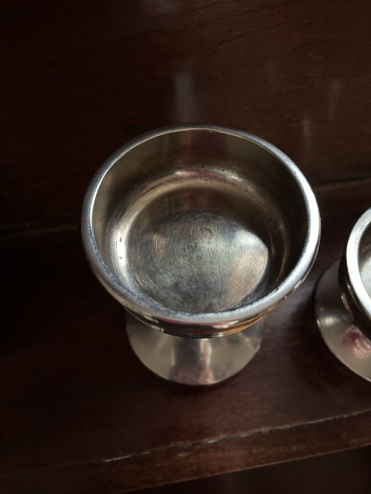 Pottery Barn Silver Plated Candlesticks | Elegant Home Decor