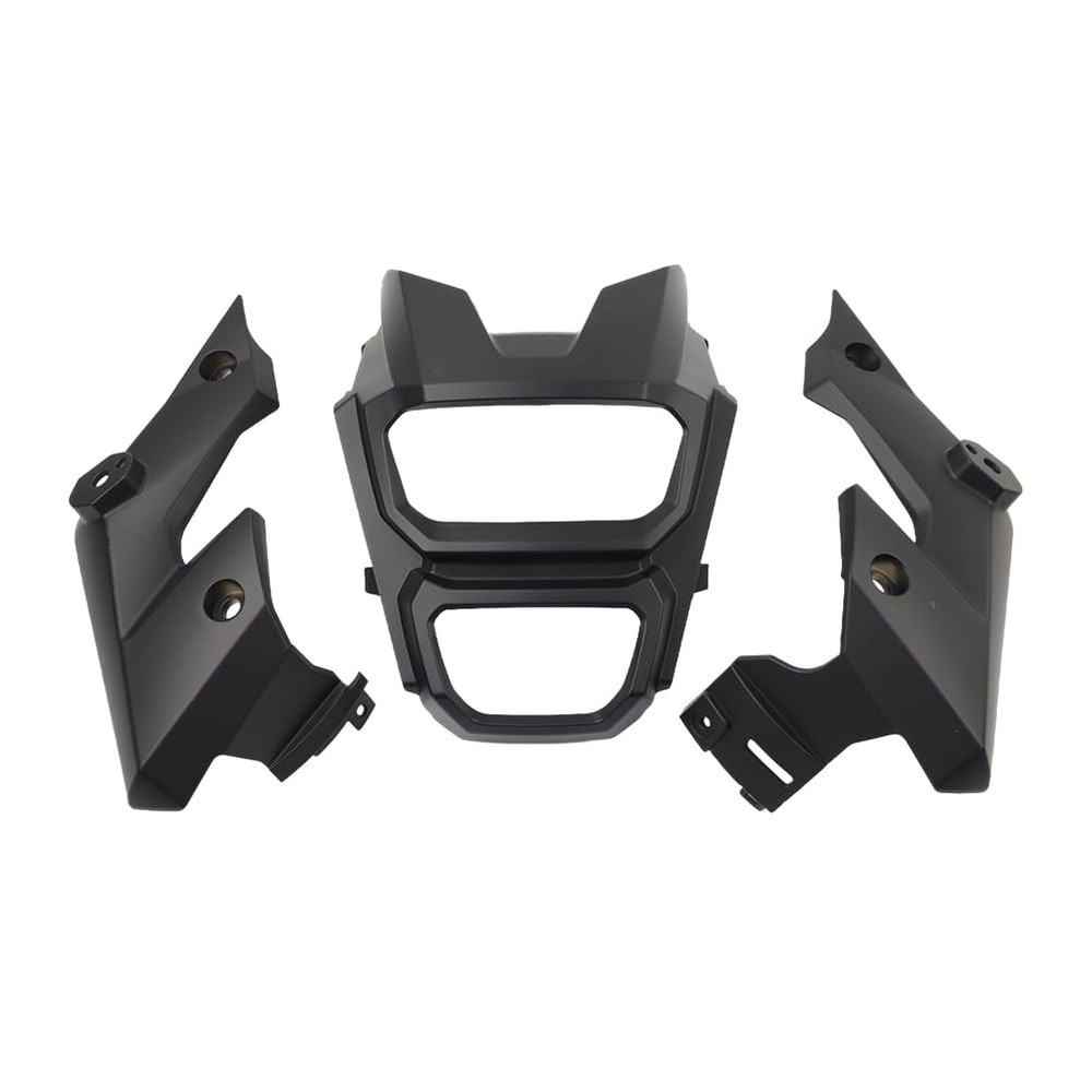3pcs Plastic Headlight Head Lamp Protector Side Cover