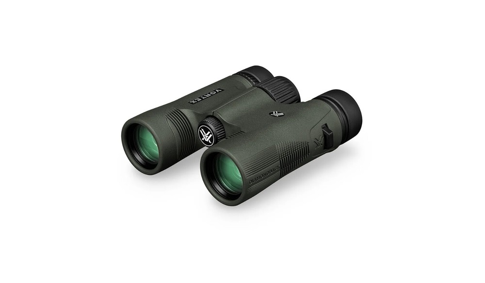 Vortex Optics Diamondback HD 10x28 Binocular with Free Camo Digital Hat Bundle