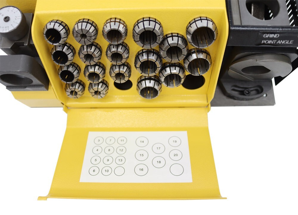 TECHTONGDA Industrial Drill Bit Grinding Machine 3-20mm Grinder Sharpener