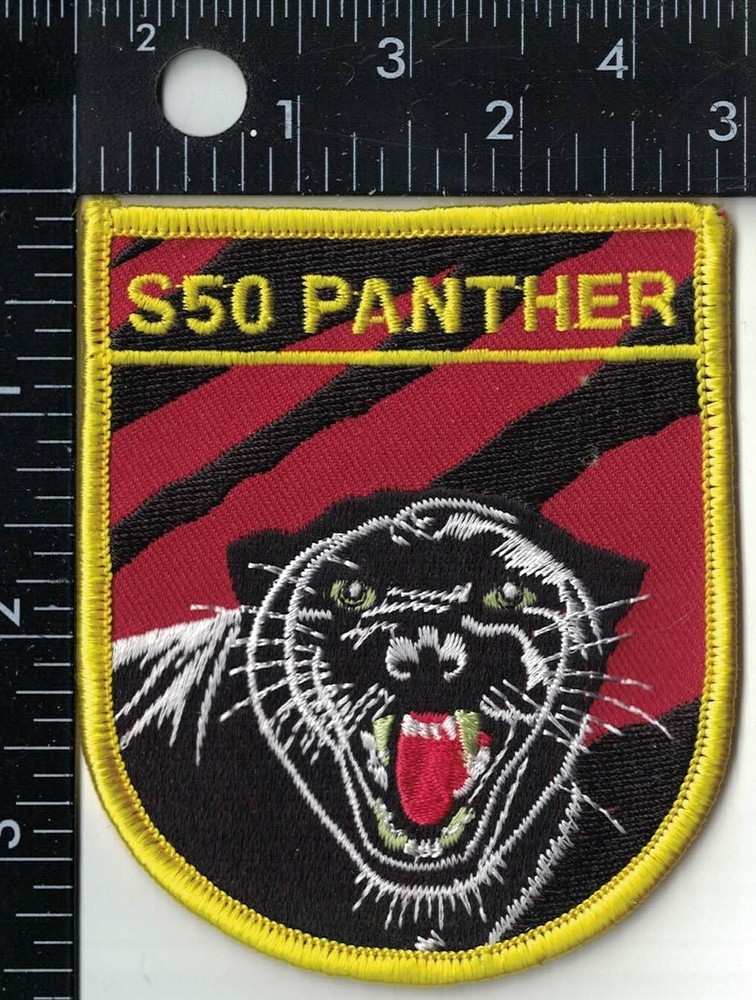 S50 Panther Military Patch