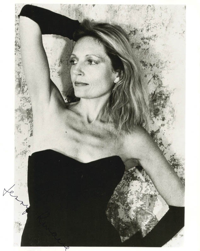 JENNY RUNACRE - PHOTOGRAPH SIGNED
